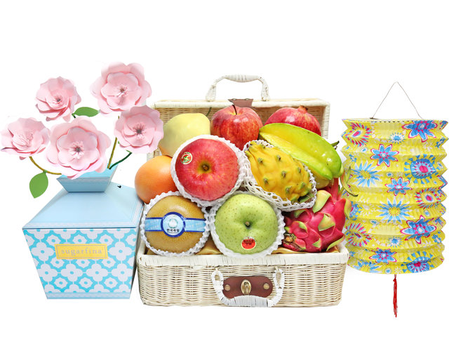 Mid-Autumn Gift Hamper - Sugarfina Mooncake fruit hamper A3 - 0S0827A3 Photo