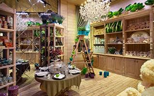 Guangzhou Florist GGB Flower Shop Interior 1