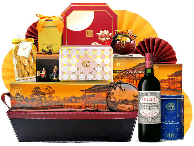 中秋果篮Hamper - 中秋文华东方酒店月饼豪华礼篮 FH143 - L3125580 Photo