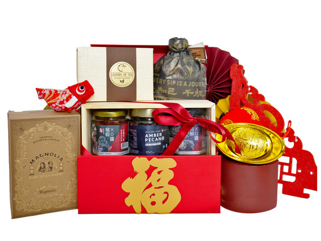 新年果籃Hamper - 農曆新年美食禮籃 0118B4 - CH20118B4 Photo